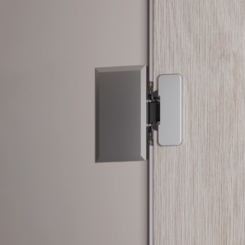Nábytkový závěs, 94°, pro dřevěné dveře, pro skrytou montáž