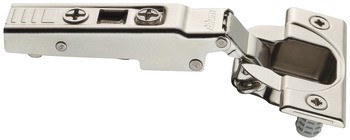 Nábytkový závěs, Blum Clip Top 110°, plně naložená montáž, naložení dveří až 20 mm, s automatickou zavírací pružinou