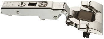 Nábytkový závěs, Blum Clip Top 110°, plně naložená montáž, naložení dveří až 20 mm, s automatickou zavírací pružinou