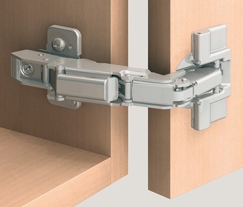 Nábytkový závěs, Blum Clip Top 170°, polonaložená montáž/oboustranná montáž