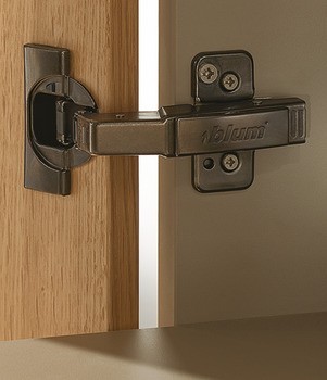Nábytkový závěs, Blum Clip Top Blumotion 95°, pro široké slepé rohy od vnitřní šířky 70 mm