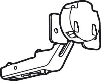 Nábytkový závěs, Clip Top, pro Blum Aventos HF top a HF top Servo-Drive