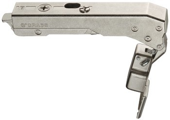 Nábytkový závěs, Grass Tiomos 110°, pro aplikace do slepého rohu, vložená montáž