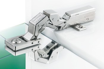 Nábytkový závěs, Grass, Tiomos Mirro 125°, pro zrcadlové nebo čiré skleněné dveře