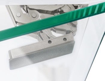 Nábytkový závěs, Grass, Tiomos Mirro 125°, pro zrcadlové nebo čiré skleněné dveře