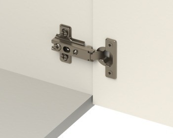 Nábytkový závěs, Häfele Metalla 100 Mini A 95°, plně naložená montáž