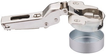 Nábytkový závěs, Häfele Metalla 510 A/SM 105°, polonaložená montáž/oboustranná montáž