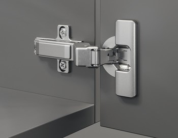 Nábytkový závěs, Häfele Metalla 510 A/SM 110°, pro rohové aplikace 45°, naložená