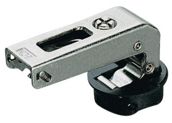 Nábytkový závěs, Häfele Metalla 510 A/SM 94°, aplikace do slepého rohu, pro skleněné dveře