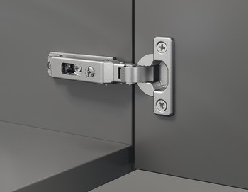 Nábytkový závěs, Häfele Metalla 510 Mini A/SM 94°, polonaložená montáž/oboustranná montáž