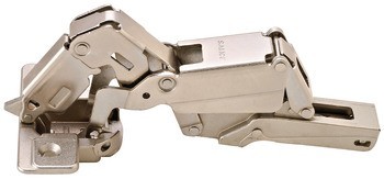 Nábytkový závěs, Häfele Metalla 510 Push A/SM 165°, plně naložená montáž