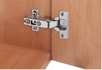 Nábytkový závěs, Häfele Metalla A 110°, polonaložená montáž/oboustranná montáž