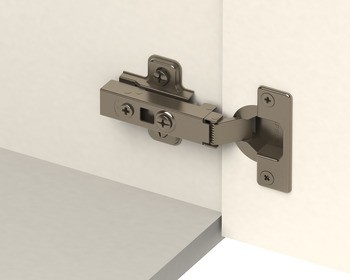 Nábytkový závěs, Häfele Metalla SM Combi, 110°, polonaložená montáž/oboustranná montáž
