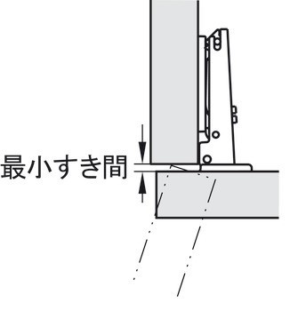 Nábytkový závěs, Häfele Metalla SM Combi, 110°, polonaložená montáž/oboustranná montáž