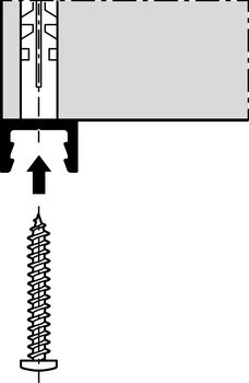 Nacvakávací profil, Montážní systém pro panely k nacvaknutí