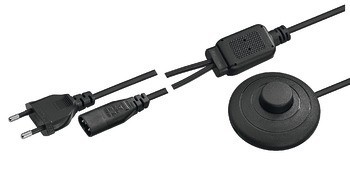 Napájecí kabel, se zástrčkou pro malá zařízení pro vstupní port C8