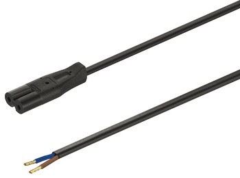 Napájecí kabel, se zástrčkou pro malá zařízení