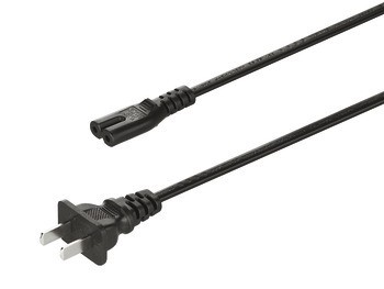 Napájecí kabel, Zástrčka pro malá zařízení pro vstupní port C8 250 V