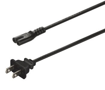 Napájecí kabel, Zástrčka pro malá zařízení pro vstupní port C8 250 V