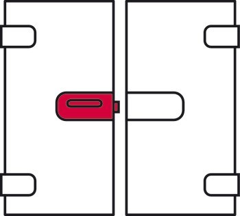 NL zámek pro skleněné dveře, GHR 402 a 403, Startec