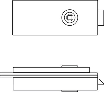 NL zámek pro skleněné dveře, GHR 402 a 403, Startec