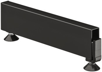 Noha sloupu, k nacvaknutí, pro sloup policového systému 30 x 30/60 x 30 mm