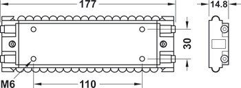 Obnovovací kuličkový vozík, pro lineární výsuvy Accuride 0116