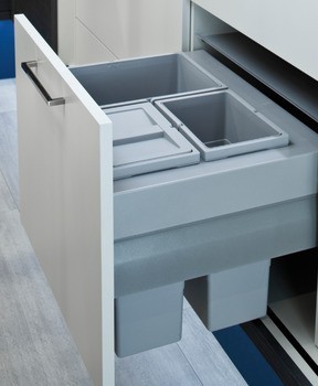 Odpadkové koše, Hailo Zargen Cargo pro Häfele Matrix Box P