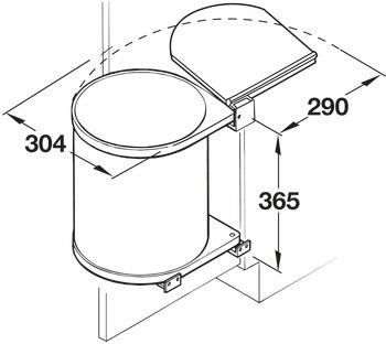 Odpadkové koše, Hailo Mono