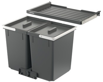 Odpadkové koše, 2 x 26 litrů, Häfele