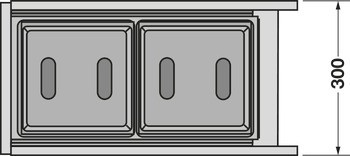 Odpadkové koše, Hailo AS Tandem