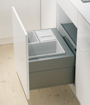 Odpadkové koše, Hailo Zargen Cargo pro Blum Legrabox