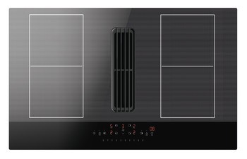 Odsavač par varné desky Häfele Assedo CXS35B2C83a Pure, 83 cm, Bridgezones