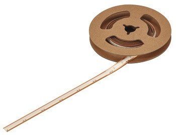 Osvětlovací LED páska, COB, Häfele Loox5 LED 3108, 24 V, 8 mm, 2pólové (tunable white 2vodičová technologie), 2 x 320 LED/m, 14,4 W/m, IP20