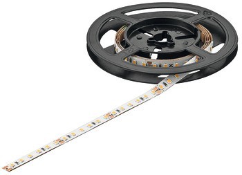 Osvětlovací LED páska, Häfele Loox5 Eco LED 3074, 24 V, 8 mm, 2pólové (jednobarevné), 120 LED/m, 9,6 W/m, IP20