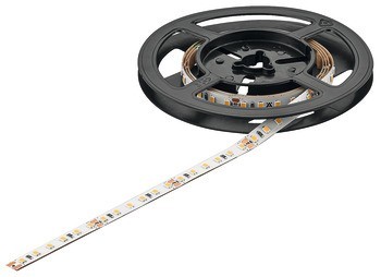 Osvětlovací LED páska, Häfele Loox5 Eco LED 3076, 24 V, 8 mm, 2pólové (jednobarevné), 120 LED/m, 9,6 W/m, IP20