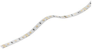 Osvětlovací LED páska, Häfele Loox5 LED 2064, 12 V, 8 mm, 3pólové (tunable white), 2 x 60 LED/m, 4,8 W/m, IP20