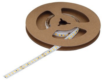Osvětlovací LED páska, Häfele Loox5 LED 3142, 24 V, 8 mm, 2pólové (jednobarevné), 160 LED/m, 3 W/m, IP20