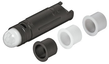 Osvětlovací LED páska (kompletní sada), Pro soklové osvětlení v ložnici, Häfele Loox5 LED 3042, 24 V, 8 mm, 2pólové (jednobarevné), 120 LED/m, 4,8 W/m, IP20