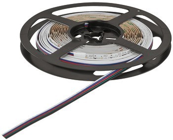 Osvětlovací LED páska, LED 1157 RGBW proměnlivá barva světla, 24 V, 60 RGB LED/m (14,4 W/m) a 60 jednobarevných LED/m (4,8 W/m), IP20