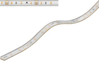 Osvětlovací LED páska se silikonovým pouzdrem, Häfele Loox5 LED 2063, 12 V, 8 mm, 2pólové (jednobarevné), 60 LED/m, 4,8 W/m, IP44