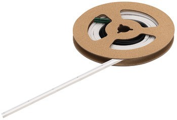 Osvětlovací LED páska se silikonovým pouzdrem, Häfele Loox5 LED 3057, 24 V, 2pólové (jednobarevné), boční vyzařování světla, do drážky 3 x 6 mm, 196 LED/m, 9,6 W/m, IP44