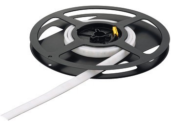 Osvětlovací LED páska v silikonovém pouzdru, Häfele Loox5 LED 2099, 12 V, 2pólové (jednobarevné), boční paprsek, do drážky 4 x 10 mm, 120 LED/m, 9,6 W/m, IP44