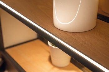 Osvětlovací LED páska v silikonovém pouzdru, Häfele Loox5 LED 3084, 24 V, 6,5 x 6 mm, 2pólové (jednobarevné), 320 LED/m, 9,6 W/m, IP44