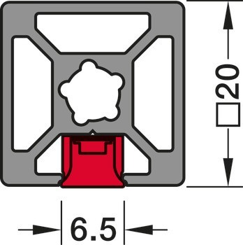 Osvětlovací LED páska v silikonovém pouzdru, Häfele Loox5 LED 3085, 24 V, 6,5 x 6 mm, 2pólové (tunable white 2vodičová technologie), 2 x 320 LED/m, 9,6 W/m, IP44