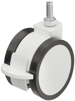 Otočné kolečko, pojezdová plocha: měkká, nosnost 25 kg