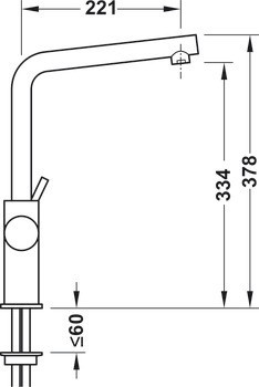Páková baterie, Kuchyňská baterie, Grohe Blue® Home