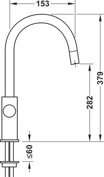 Páková baterie, Kuchyňská baterie, Grohe Blue® Mono Home