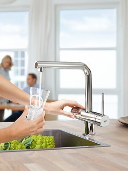Páková baterie, Kuchyňská baterie, Grohe Blue® Mono Home
