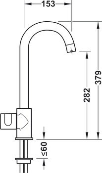 Páková baterie, Kuchyňská baterie, Grohe BlueⓇ Mono Professional